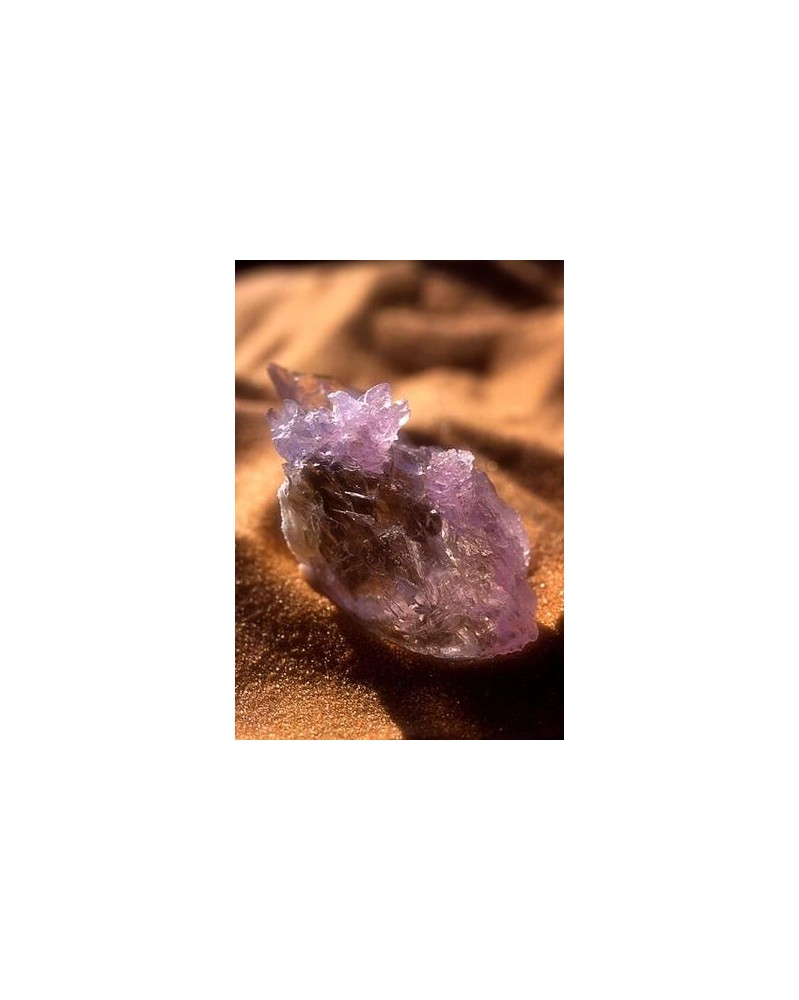 Rose/Smoky quartz - Quartz rose-quartz fumé