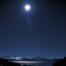 Full Moon Reflection