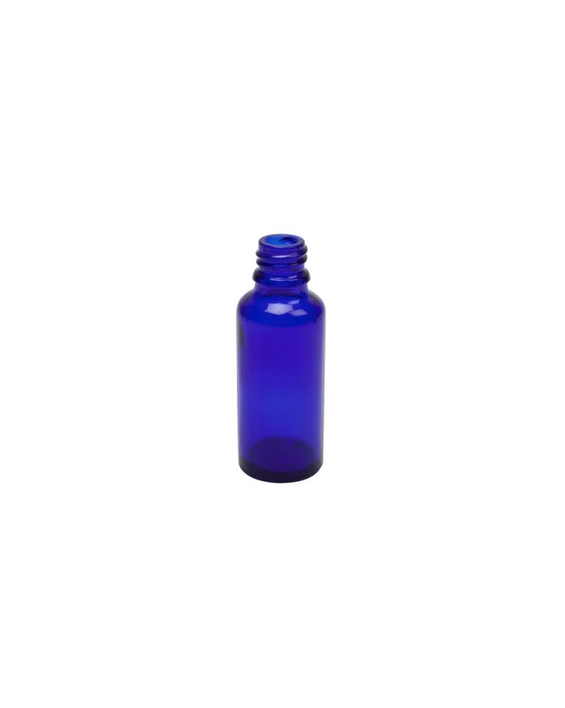 Bottle - blue, 30 ml, with dropper