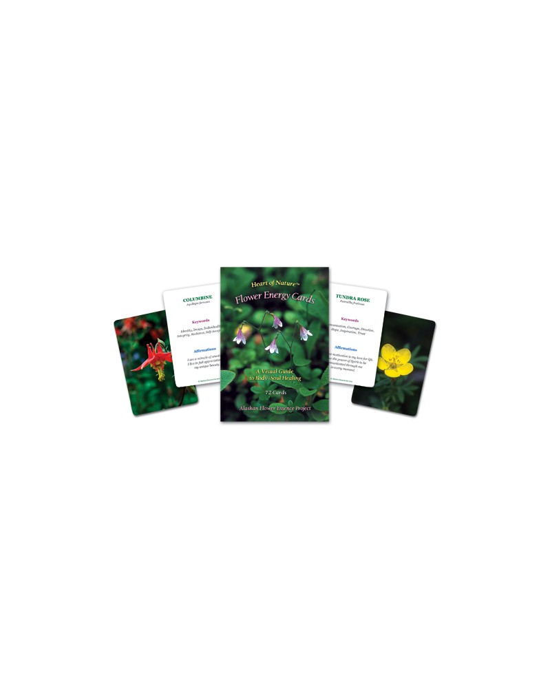 Alaskan Flower Energy Cards