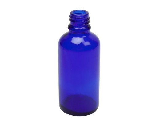 Bottle - blue, 50 ml, with spray top