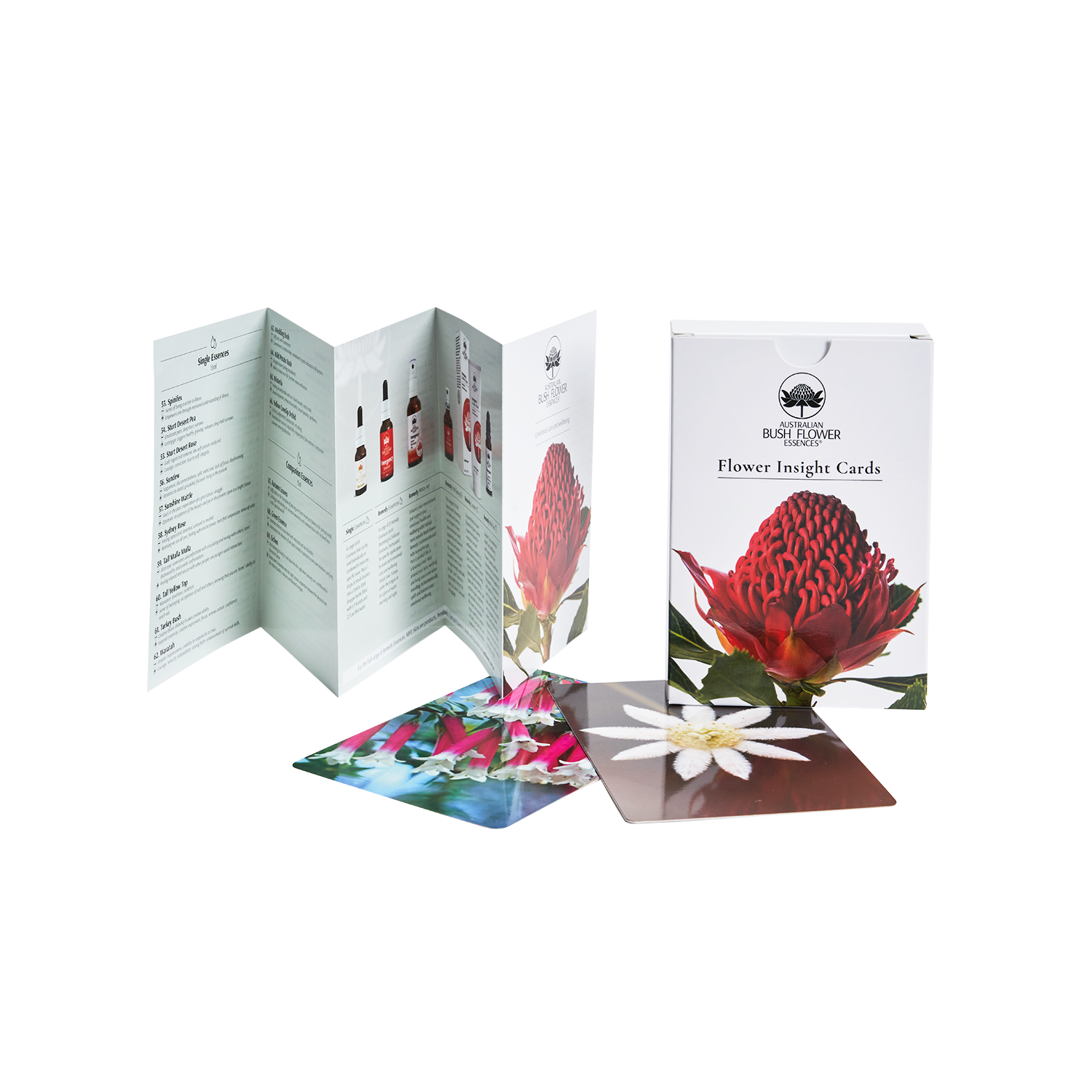 Flower Insight Cards in French